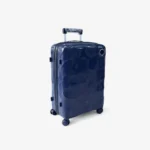 Polypropylene Hard-Shell Spinner Luggage - Blue-Grey - Image 3