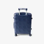 Polypropylene Hard-Shell Spinner Luggage - Blue-Grey - Image 4