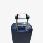 Polypropylene Hard-Shell Spinner Luggage - Blue-Grey - Image 6