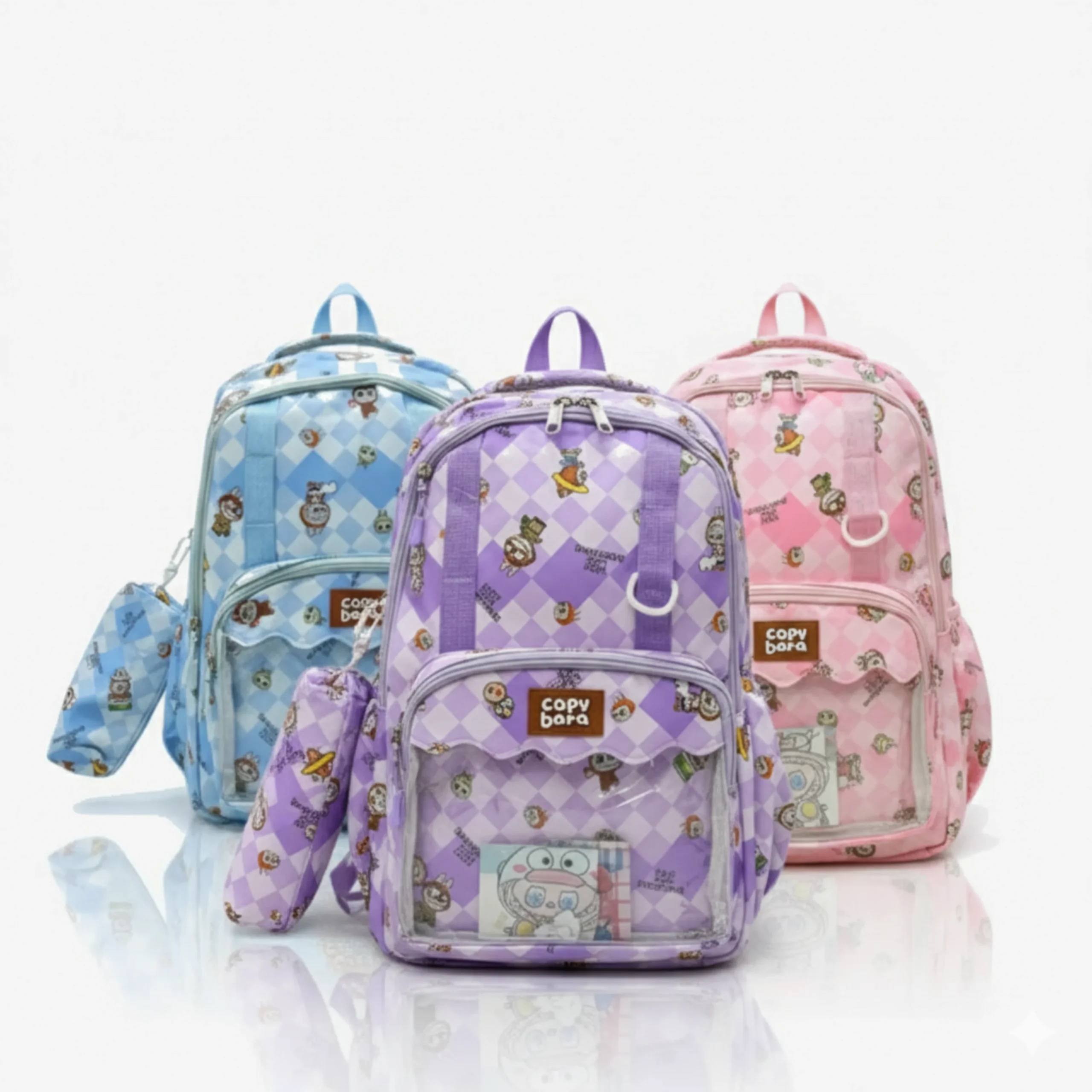 labubu bags Labubu Cute Casual Backpack for School & Daily Use - Image 1