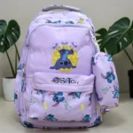 Premium Stitch School Backpack Pencil Pouch