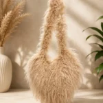 Fluffy Fur Shoulder Handbag